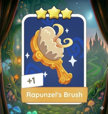 Rapunzel's Brush - 3 star - monopoly go Set 11