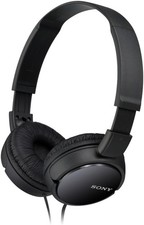 Sony MDR-ZX110 On-ear Kopfhörer Faltbarer Bügelkopfhörer 40 mm Treiber Schwarz