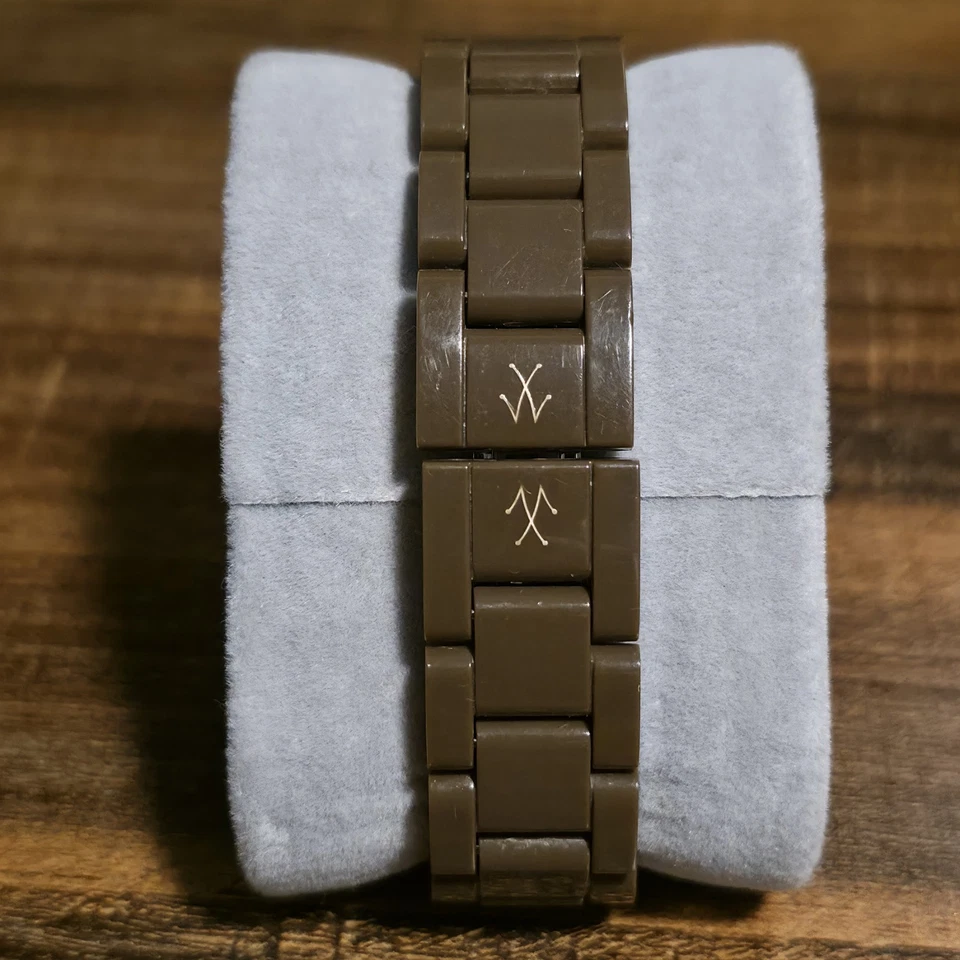 ToyWatch Reloj de Buceo Unisex Analógico Cuarzo Esfera Marrón/Blanca - Batería Nueva Foto 4 de 4