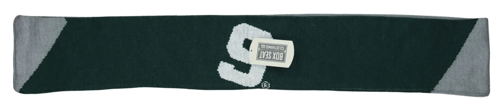 Michigan State Spartans NCAA 70"x 6" 100% Acrylic Men's Infinity Scarf NWT