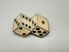 Vintage Dice Belt Buckle The Great American Buckle Co. ©1990