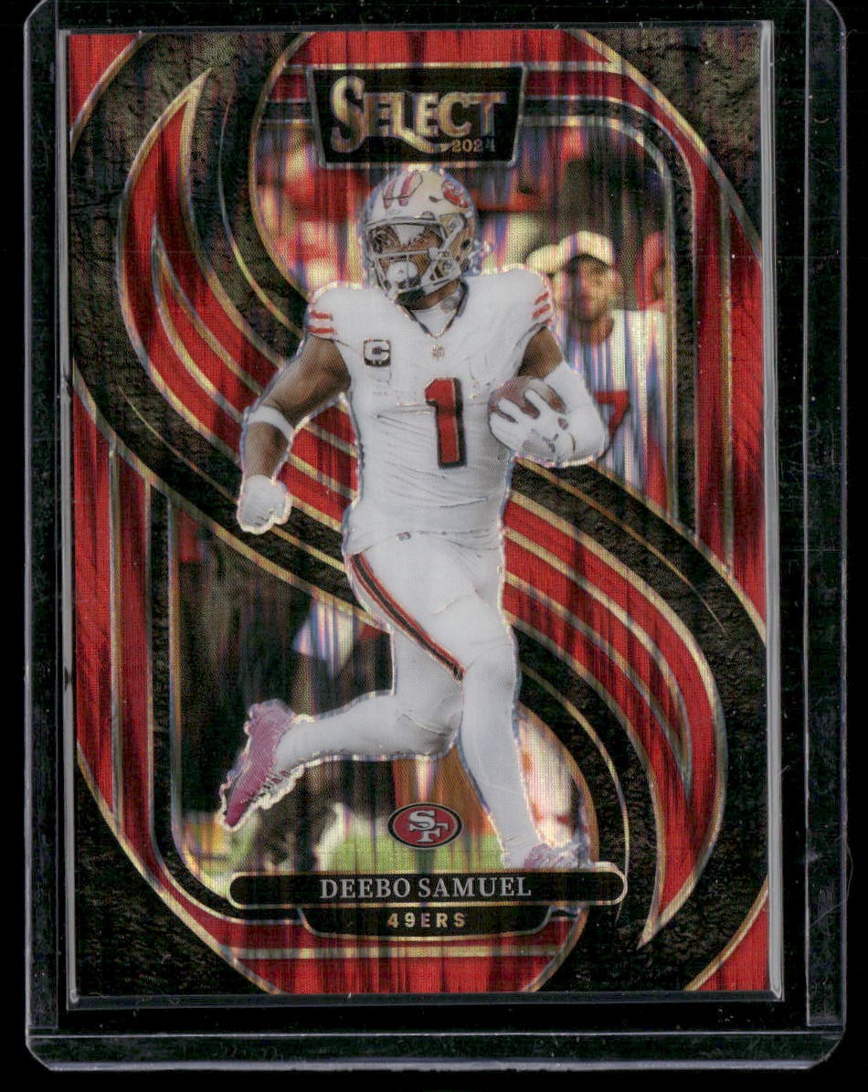 2024 Panini Select #146 Deebo Samuel Premier Level Red Shock /249