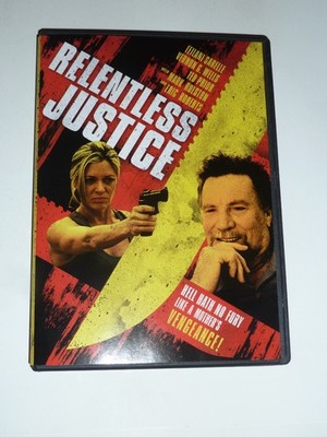 Relentless Justice DVD 2015 action crime thriller movie Leilani Sarelle NEW!