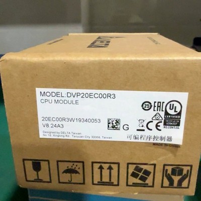 1PC New DVP20EC00R3 Delta EC3 Series Standard PLC DI 12 DO 8 Relay 100-240VAC