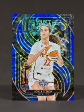 Sonia Citron 2025 Panini Select WNBA RC Blue Scope /199 Premier #122 Mystics
