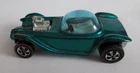 HOT WHEELS Redline BEATNIK BANDIT in Aqua w/Lt Green Interior, c 1967, Hong Cong