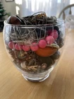 Jewelry Jar Lot (lot2) Vintage Costume Crafts