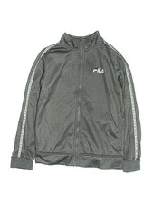 FILA Boys Gray Track Jacket 10