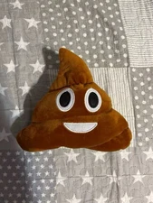 Poop Emoji Pillow Plush 6 Inches Brand New