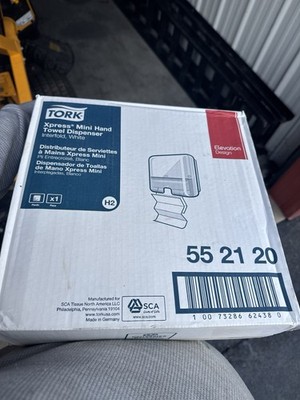 Tork Xpress Mini H2 Multifold Hand Towel Dispenser White MPN 552120