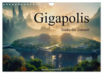 Simone Wunderlich | Gigapolis (Wandkalender 2026 DIN A4 quer), CALVENDO...