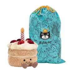 *Rare* Jellycat Amusables Birthday Cake - Brand New With Tags w/Dust Bag