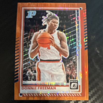 Panini 2023-24 Donruss Optic Donnie Freeman #84 Prizm Orange 060/199