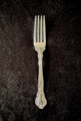 Gorham Chantilly Sterling Silver Dinner Fork Old Marks No Mono 7" L