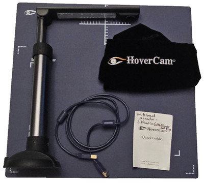 HoverCam T3 Document Camera with Mat, Bag, Usb Adapter, and Quick Start Guide