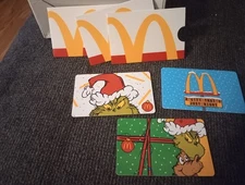 McDonald's Grinch, Holiday Gift Cards 3 Unloaded