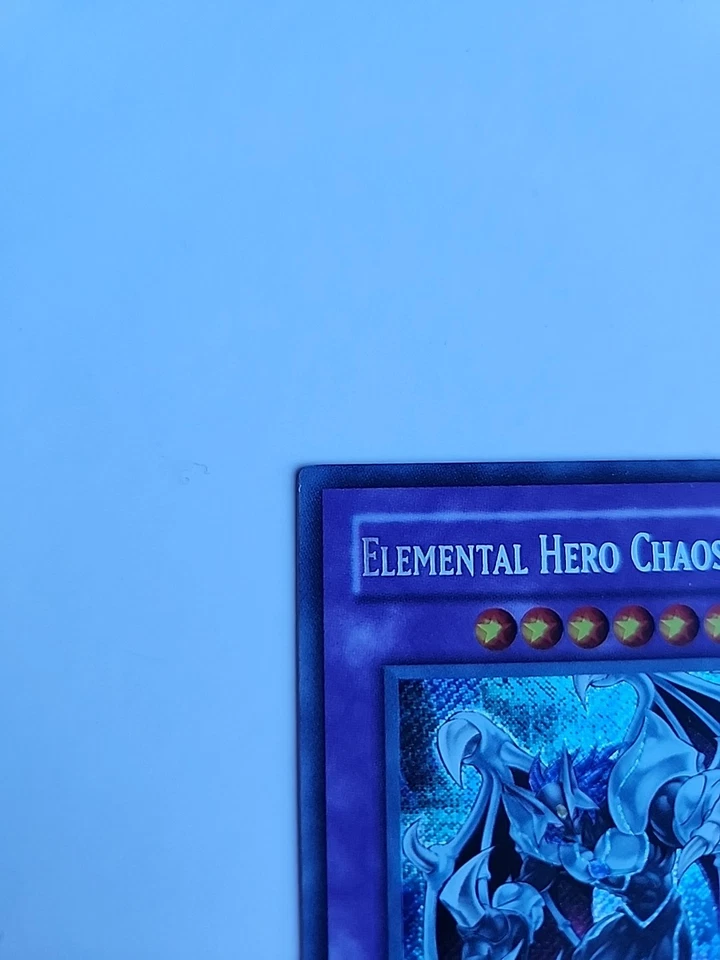 Elemental Hero Chaos Neos GLAS-EN036 (Secret Rare) 1st Edition #Y24 - Image 3 of 4