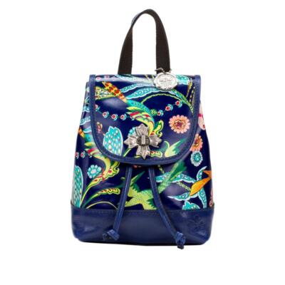 Multicolored Patricia Nash leather small backpack Luzille Convertible Backpack- European Map – Patricia Nash main image 4