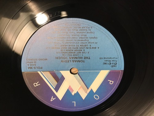 THOMAS LEDIN & AGNETHA FÂLTSKOG "THE HUMAN TOUCH" POLAR RECORDS SWEDEN NCB 1982* - Picture 8 of 12