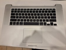 Apple MacBook Pro A1398 Keyboard Palmrest and Touchpad with working Battery