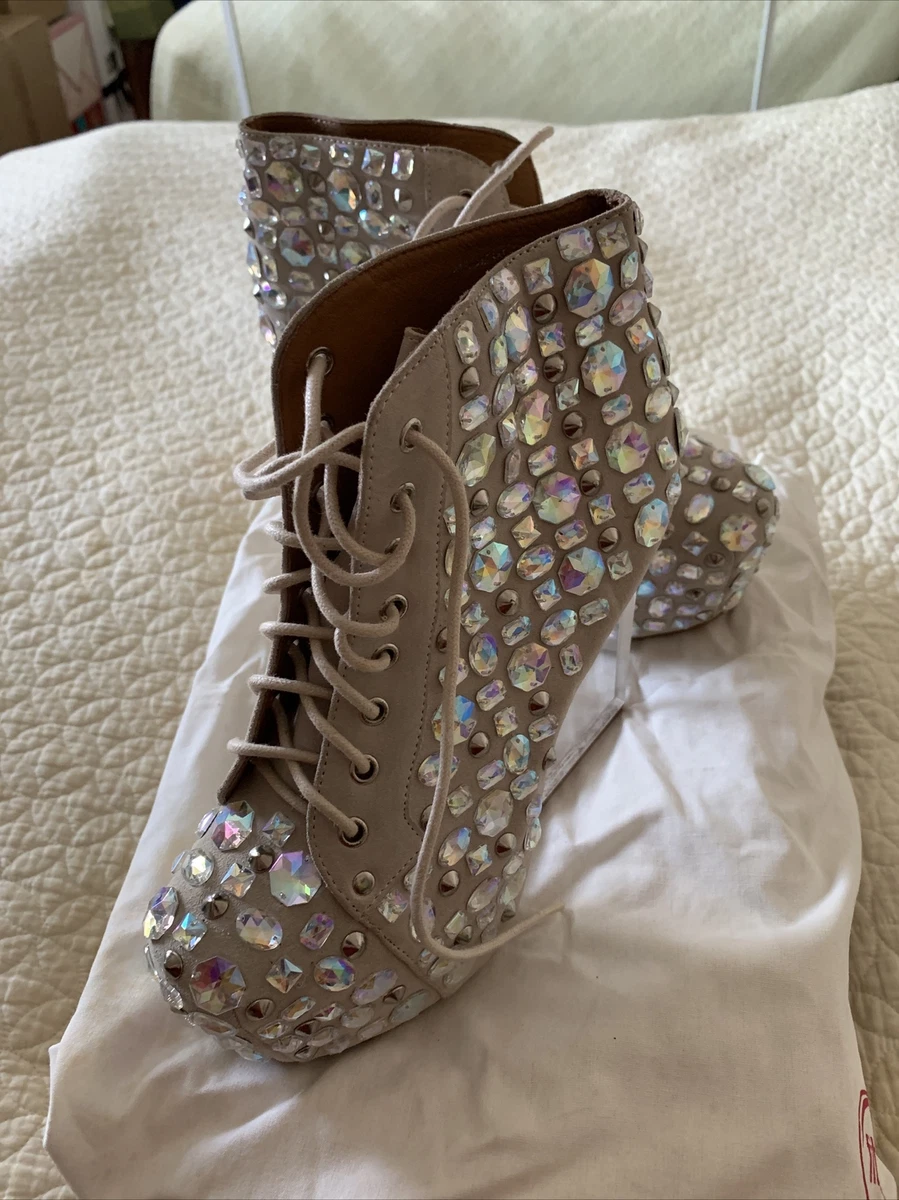 Jeffrey campbell rhinestone shoes sales