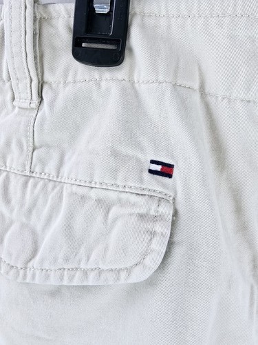 Tommy Hilfiger Cargo Shorts Men's Size 42 Cargo Pockets Beige - Picture 8 of 11