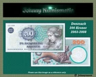 Denmark 200 Kroner 2008 UNC