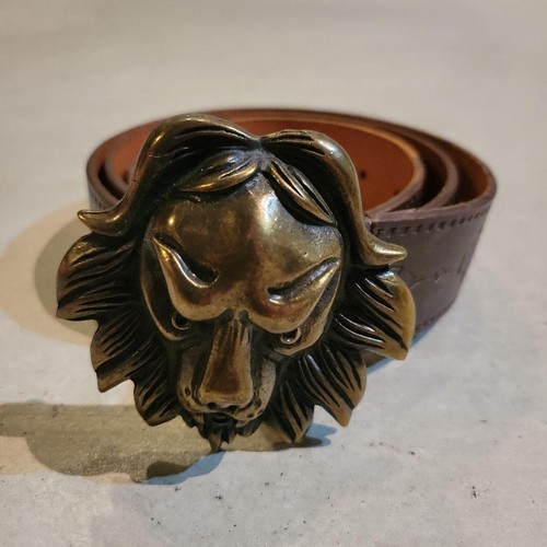 90-00s DISEL vintage LION belt ディーゼル ベルト 90-00s DISEL vintage LION belt ディーゼル ベルト