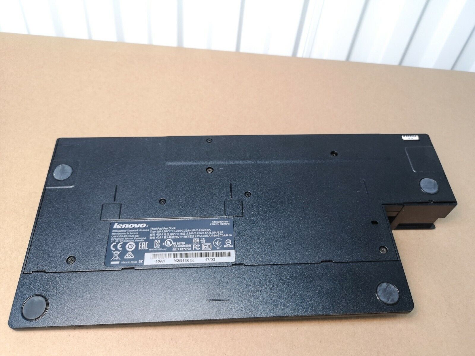 Lenovo ThinkPad Pro Dock 40A1 USB  Docking Station NO KEYS | eBay