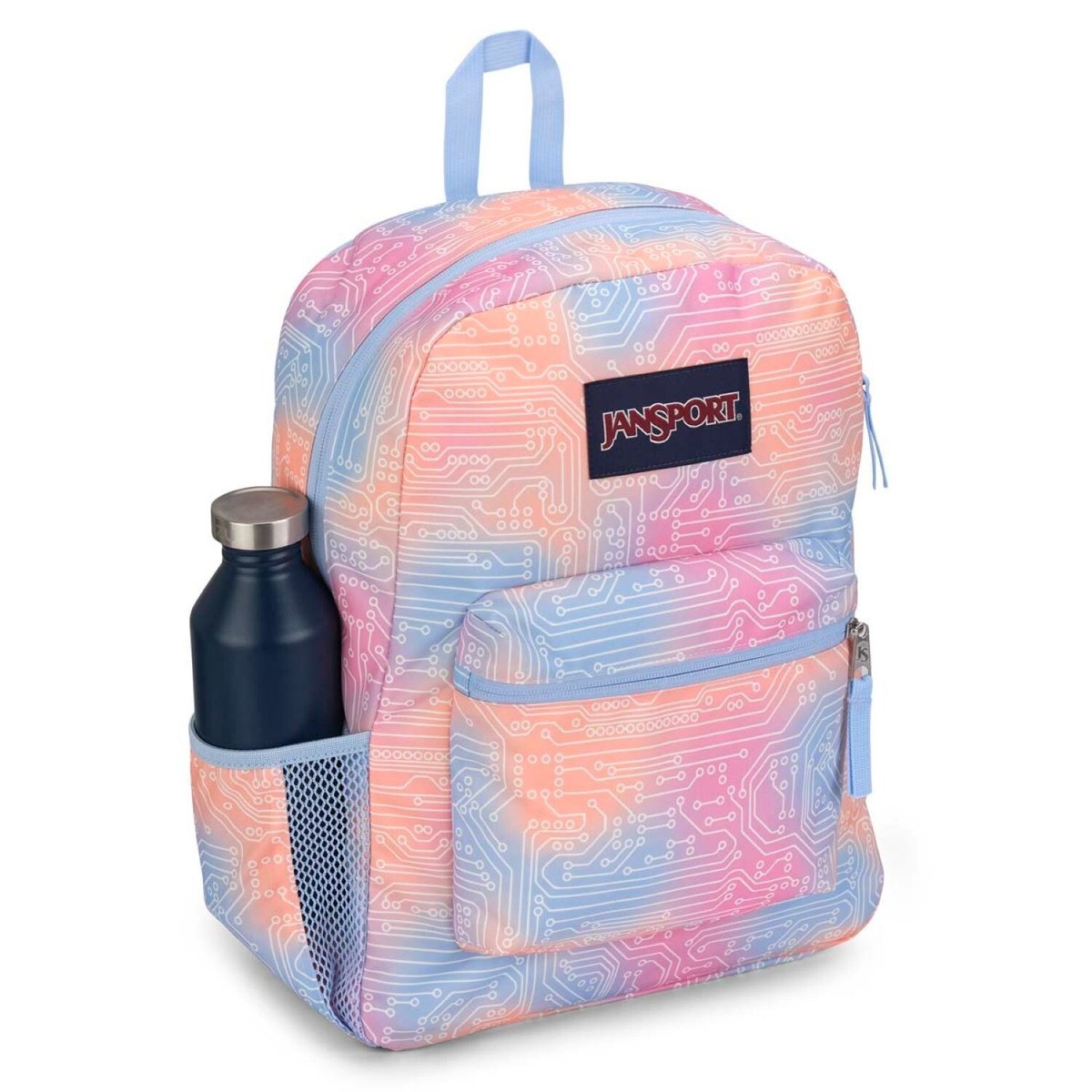 NEW JanSport Cross Town Backpack OMBRE MOTHERBOARD