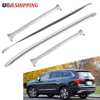 4Pcs Roof Rack Side Rail Cross Bar for Honda Pilot 2016-2022