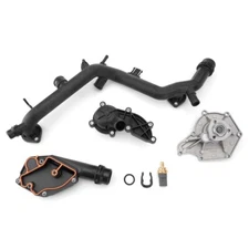 For Audi A4 Quattro A5 Quattro Q5 3.2L Cooling System Kit WATER PUMP THERMOSTAT