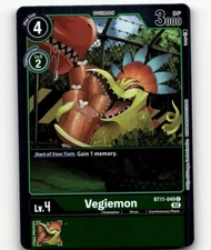 Digimon Vegiemon FOIL Dimensional Phase Common