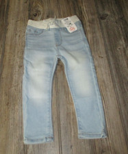 NWT Wonder Nation Toddler Girls Pull on Skinny Jeans size 2T Blue