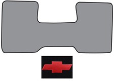 1975-1986 Chevrolet C20 Low Tunnel Cutpile Carpet Logo Floor Mat Front Row 1pc 1975-1986 Chevrolet C20 Low Tunnel Cutpile Carpet Logo Floor Mat Front Row 1pc