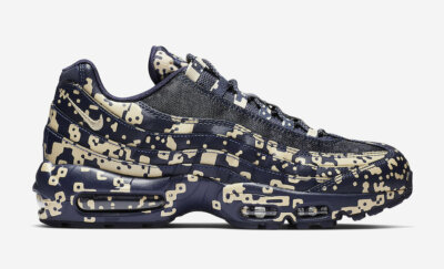 Nike Air Max 95 x Cav Empt C.E. CAMO Navy Obsidian Blue AV0765-400