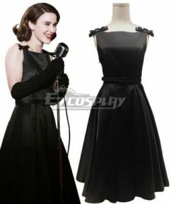 The Marvelous Mrs. Maisel Season 3 Miriam  Midge  Maisel Black Dress Cosplay&