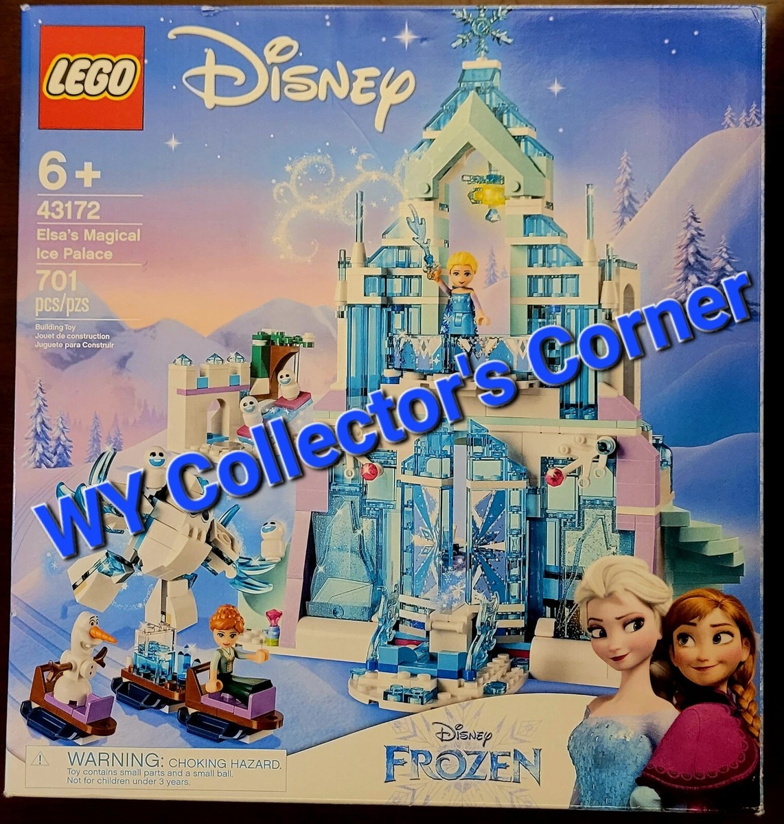 Retired LEGO Disney Set 43172 Elsa's Magical Ice Palace New