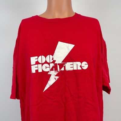 Foo Fighters 2008ツアー Tシャツ L Foo Fighters Logo T Shirt 2007 Rock Band Dave Grohl Taylor Hawkins
