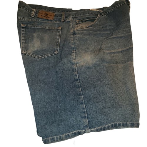 Wrangler Mens Size 42 x 9 Relaxed fit Denim Jeans Shorts Blue - Imagen 5 de 10