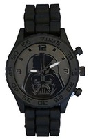 Star Wars Darth Vader Men's Black Rubber Strap Analog Watch Dar1008 Star Wars Darth Vader Men's Black Rubber Strap Analog Watch Dar1008
