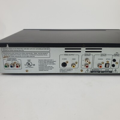 Vintage ONKYO DV-S525 DVD/CD Player - Made in Japan No Remote Lens
