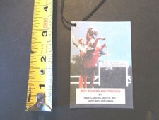 1950's Roy Rogers Hartland for Western Rider set 2 custom Hang Tag