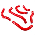 Red Silicone Intercooler Hose Kit for Mitsubishi GTO 3000GT Stealth twin turbo