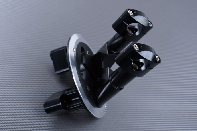 Kit rehausseur TMAX 530 en aluminium SJ14 sans guidon pour booster le look de votre scooter