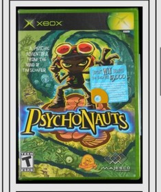 9.8 A+ 1ST PRINT GOLD DISC SWEEPSTAKES! Psychonauts Xbox WATA NOT CGC VGA