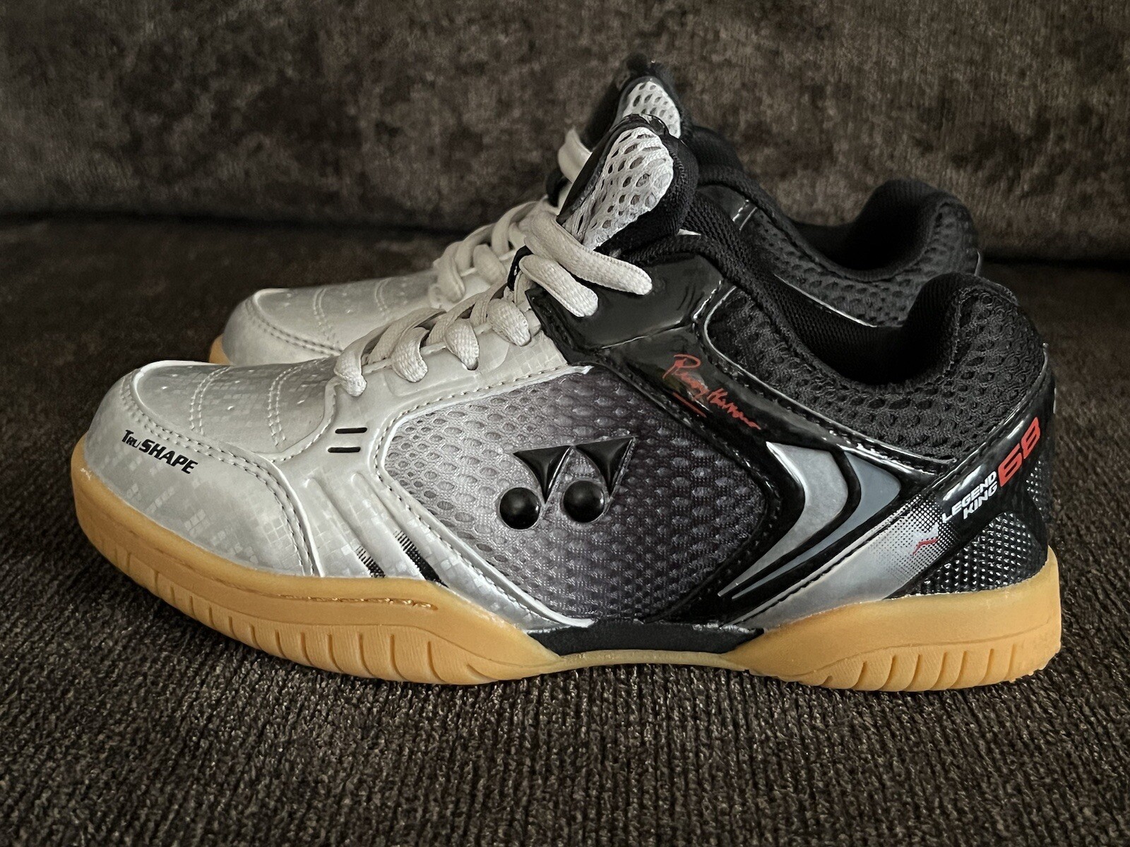 SAOLA Scarpe da badminton Yonex Legend King 68 nero argento ragazzo taglia 3