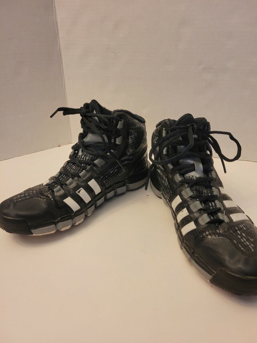Adidas Adipure Crazyquick Black Athletic Shoes Men's Size 6 Adidas Adipure Crazyquick Black Athletic Shoes Men's Size 6
