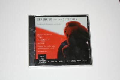 Serebrier conducts Serebrier - Reference Recordings RR-90 Audiophile CD -Sealed