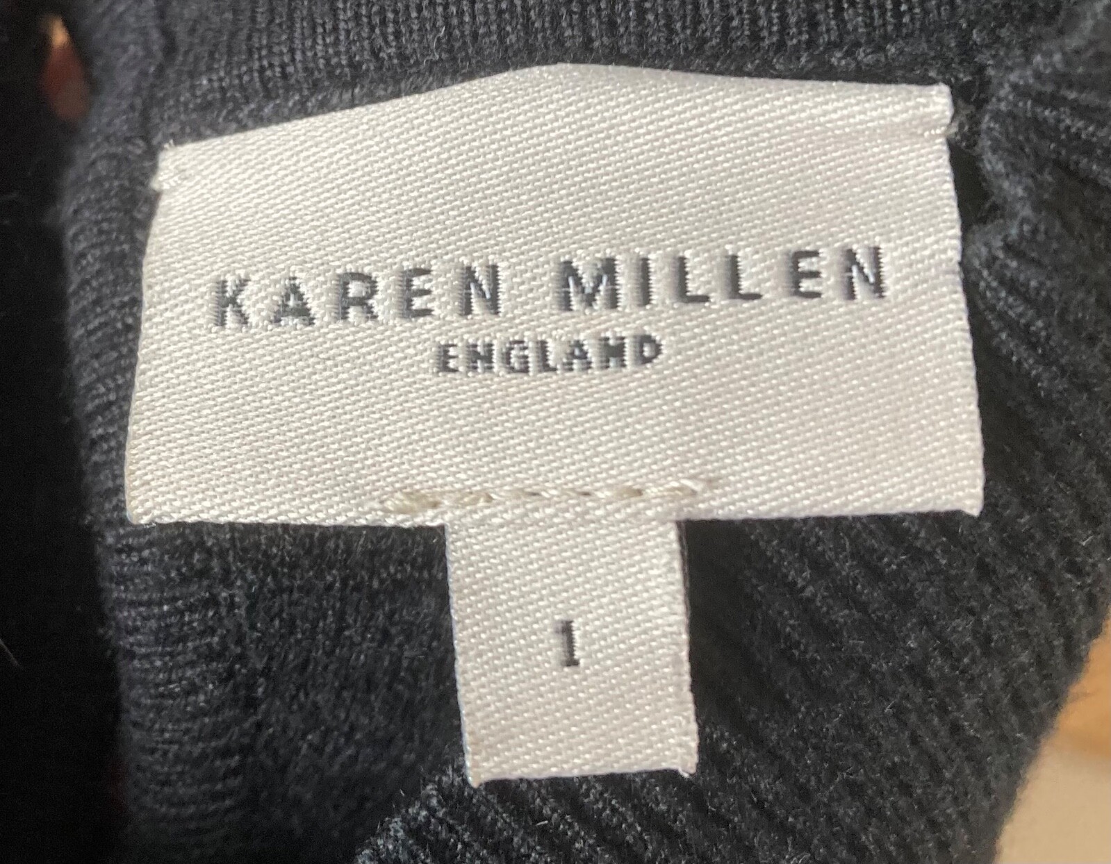Vintage Karen Millen Jumper Dress Collection A/W 08 KM1 (68) Black